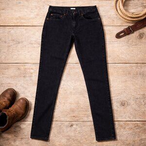 Origin -Made in USA- Fighter Fit Delta Black Jeans 30x36 Stretch Athletic Denim